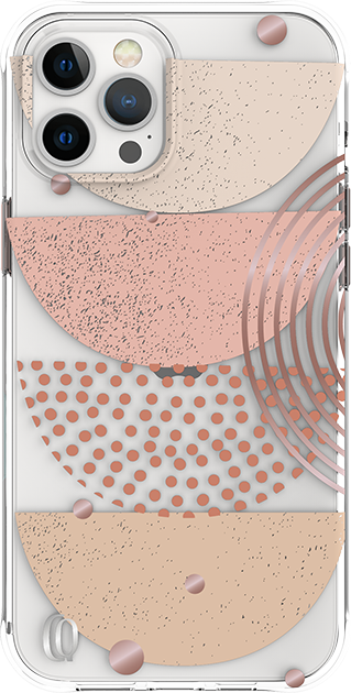 Carson & Quinn Geometric Boho Case - iPhone 12 Pro Max - Rose Gold